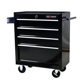 Metal Tool Storage Cart (Option: Black)