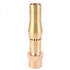 Female Thread Fountain Nozzle Brass Multihole Bubbling Sprinkler For Garden PondG1 32mm (Option: default)