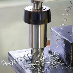 Annular Cutter Set, 6 Pcs Weldon Shank Mag Drill Bits, 1' To 2' Cutting Diameter, 2' Cutting Depth, M2AL High-Speed Steel, With 2 Pilot Pins And (Option: Metallic)